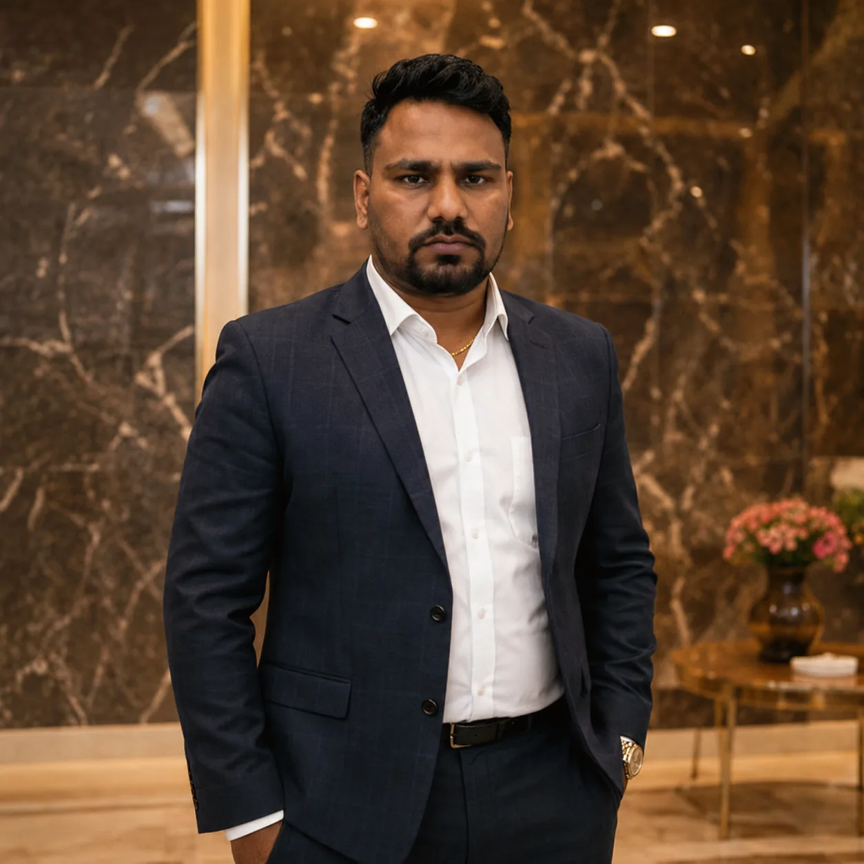 Surya Kant Jha chairman executive portrait