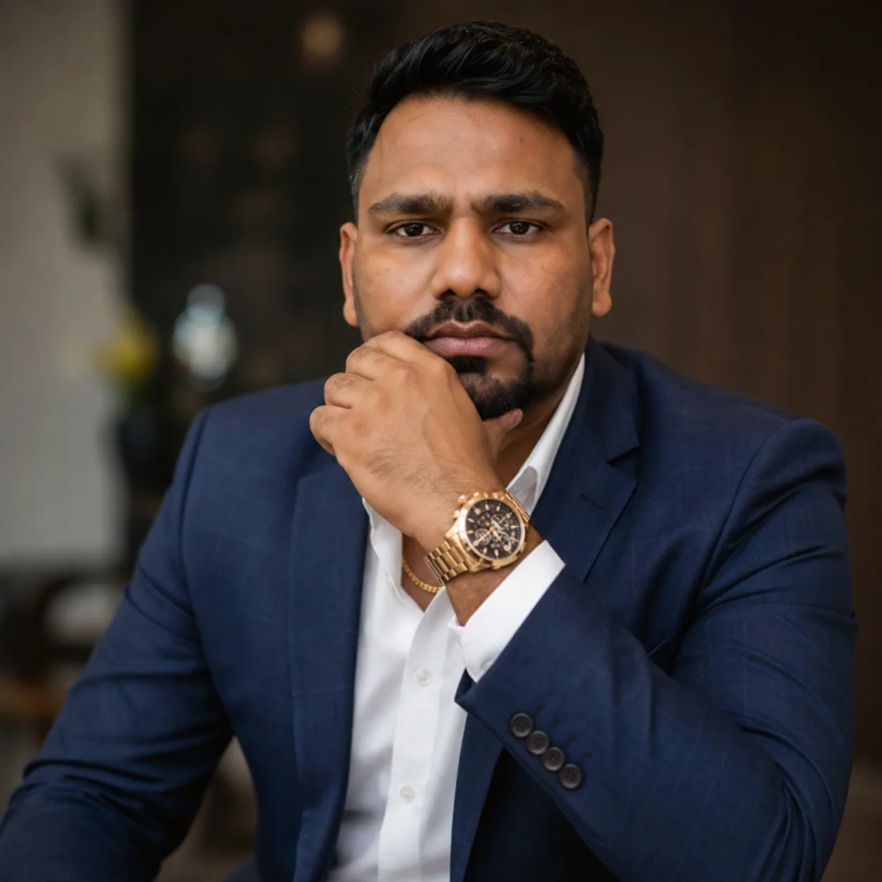 Surya Kant Jha leadership portrait